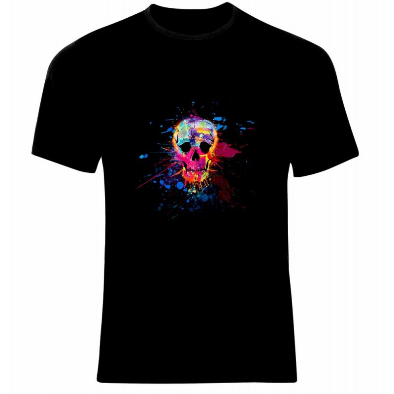 Тениска с Череп - Art Skull - 500099